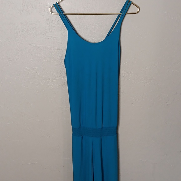 Sweaty Beaty Beautify Jumpsuit In Mosaic Blue Size Medium - Picture 6 of 7
